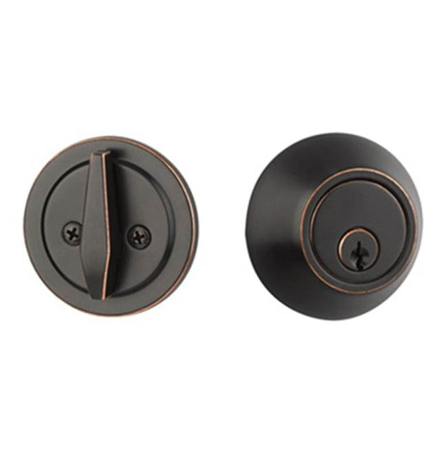 Yale Expressions - Yale Maguire Single Cylinder Deadbolt, Kwikset Keyway, Oil Rubbed Bronze - Oil Rubbed Bronze
