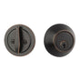 Yale Expressions - Yale Maguire Single Cylinder Deadbolt, Kwikset Keyway, Oil Rubbed Bronze - Oil Rubbed Bronze