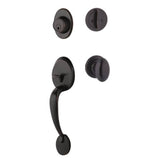 Yale Expressions - Yale Maguire Single Cylinder Entry Set, Auburn Knob, Weiser Keyway, Oil Rubbed Bronze - Oil Rubbed Bronze