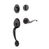 Yale Expressions - Yale Maguire Single Cylinder Entry Set, Farmington Lever Right Handed, Weiser Keyway, Oil Rubbed Bronze - Oil Rubbed Bronze