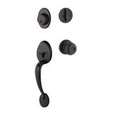 Yale Expressions - Yale Maguire Single Cylinder Entry Set, Lewiston Knob, Kwikset Keyway, Oil Rubbed Bronze - Oil Rubbed Bronze