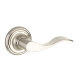 Yale Expressions - Yale Maguire Rosette with Keyed Brunswick Lever, Satin Nickel - Satin Nickel