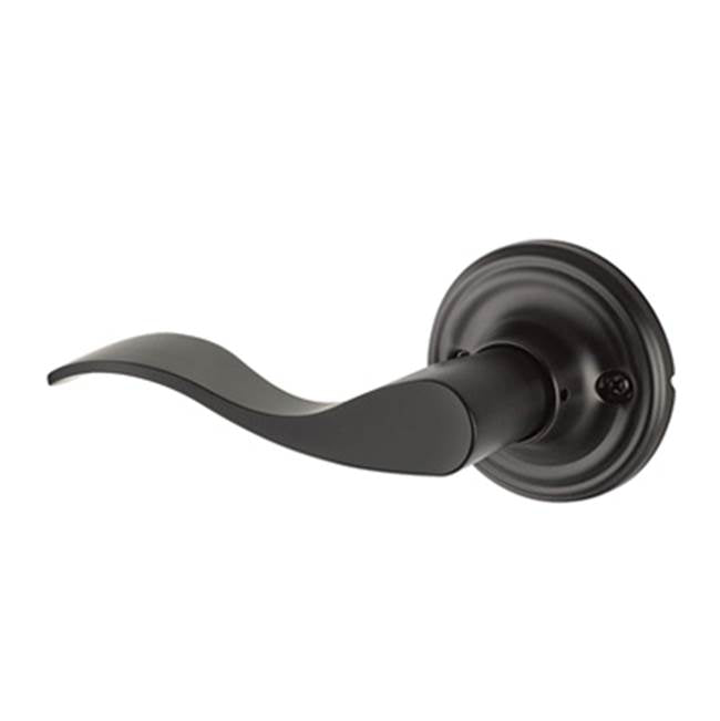 Yale Maguire Rosette with Privacy Brunswick Lever, Oil Rubbed Bronze