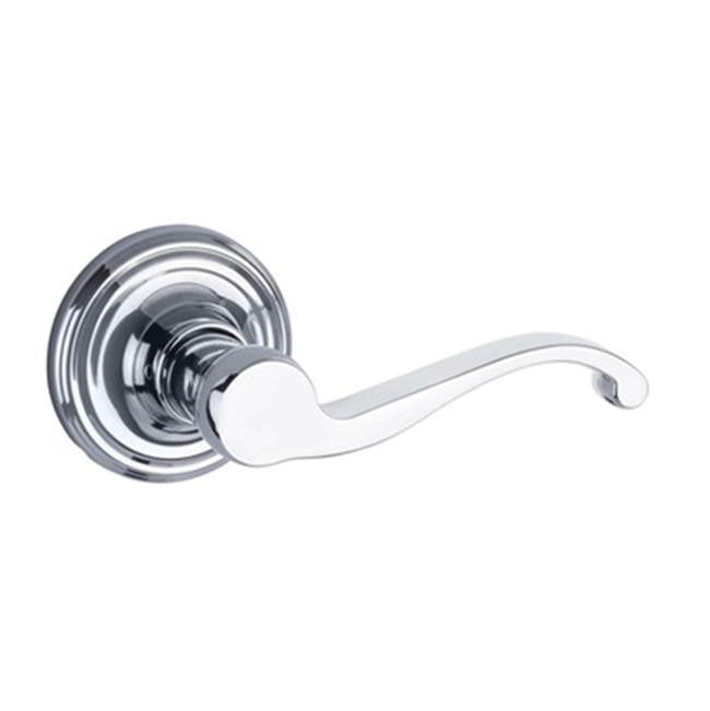 Yale Expressions - Yale Maguire Rosette with Dummy Farmington Lever, Polished Chrome - Polished Chrome