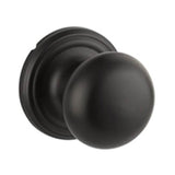 Yale Expressions - Yale Maguire Rosette with Privacy Walker Knob, Flat Black - Flat Black