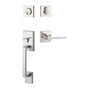 Yale Expressions - Yale Marcel Single Cylinder Entry Set with Nils Lever, Satin Nickel - Satin Nickel