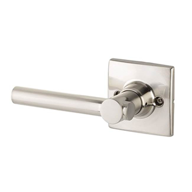Yale Marcel Rosette with Keyed Holden Lever, Kwikset Keyway, Satin Nickel
