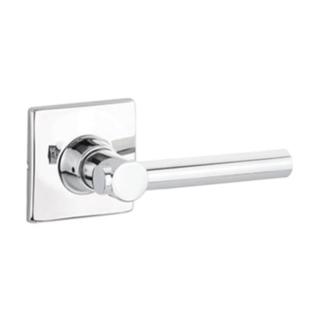 Yale Expressions - Yale Marcel Rosette with Keyed Holden Lever, Kwikset Keyway, Polished Chrome - Polished Chrome