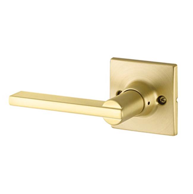 Yale Marcel Rosette with Keyed Nils Lever, Kwikset Keyway, Satin Nickel