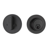 Yale Expressions - Yale Owen Single Cylinder Deadbolt, Weiser Keyway, Flat Black - Flat Black