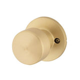 Yale Owen Rosette with Keyed Dylan Knob, Weiser Keyway, Satin Nickel
