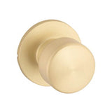 Yale Expressions - Yale Owen Rosette with Privacy Dylan Knob, Satin Brass - Satin Brass