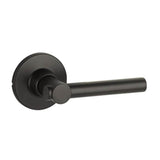 Yale Expressions - Yale Owen Rosette with Passage Holden Lever, Flat Black - Flat Black