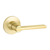 Yale Expressions - Yale Owen Rosette with Keyed Nils Lever, Weiser Keyway, Satin Brass - Satin Brass