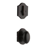 Yale Expressions - Yale Everly Single Cylinder Interior Trim Pack with Auburn Knob, Oil Rubbed Bronze - Oil Rubbed Bronze