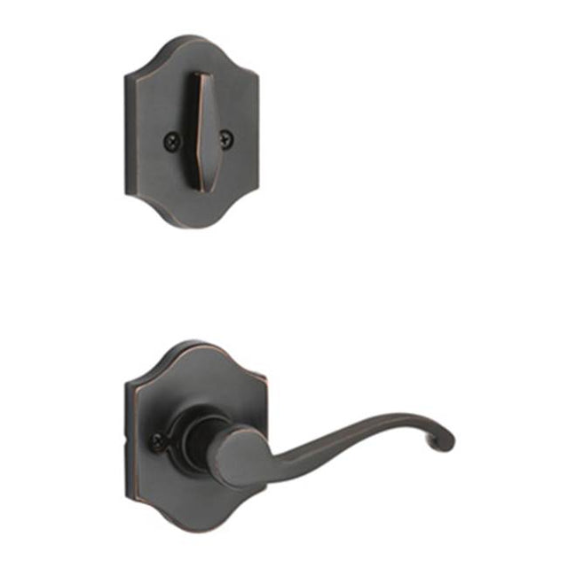 Yale Expressions - Yale Everly Single Cylinder Interior Trim Pack with Farmington Lever Right Handed, Oil Rubbed Bronze - Oil Rubbed Bronze