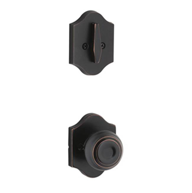 Yale Expressions - Yale Everly Single Cylinder Interior Trim Pack with Lewiston Knob, Oil Rubbed Bronze - Oil Rubbed Bronze