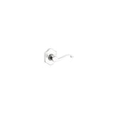 Yale Expressions - Yale Everly Rosette with Keyed Farmington Lever, Polished Chrome - Polished Chrome