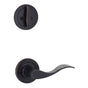 Yale Expressions - Yale Maguire Single Cylinder Interior Trim Pack with Brunswick Lever Left Handed, Oil Rubbed Bronze - Oil Rubbed Bronze