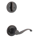 Yale Expressions - Yale Maguire Single Cylinder Interior Trim Pack with Farmington Lever Left Handed, Oil Rubbed Bronze - Oil Rubbed Bronze