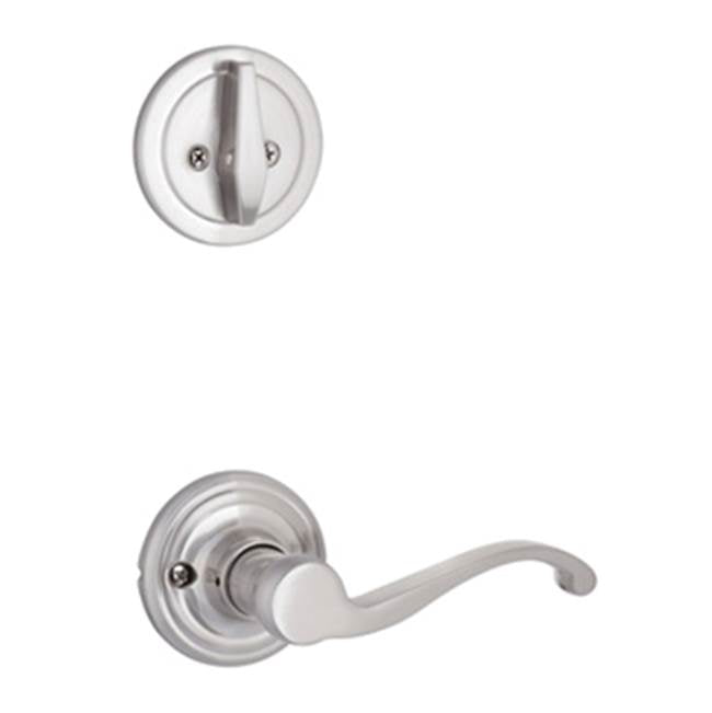 Yale Expressions - Yale Maguire Single Cylinder Interior Trim Pack with Farmington Lever Left Handed, Satin Nickel - Satin Nickel