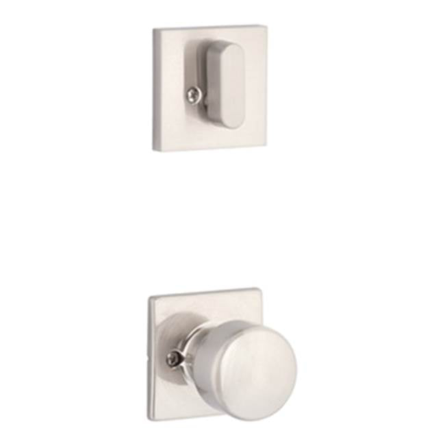 Yale Expressions - Yale Marcel Single Cylinder Interior Trim Pack with Dylan Knob, Satin Nickel - Satin Nickel