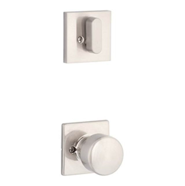 Yale Expressions - Yale Marcel Single Cylinder Interior Trim Pack with Dylan Knob, Satin Nickel - Satin Nickel