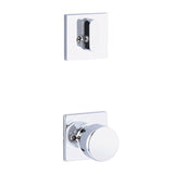Yale Expressions - Yale Marcel Single Cylinder Interior Trim Pack with Dylan Knob, Polished Chrome - Polished Chrome