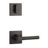 Yale Expressions - Yale Marcel Single Cylinder Interior Trim Pack with Holden Lever, Flat Black - Flat Black