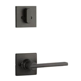 Yale Expressions - Yale Marcel Single Cylinder Interior Trim Pack with Nils Lever, Flat Black - Flat Black