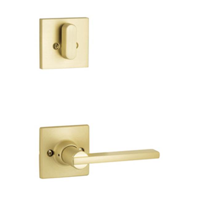 Yale Expressions - Yale Marcel Single Cylinder Interior Trim Pack with Nils Lever, Satin Brass - Satin Brass