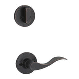Yale Expressions - Yale Owen Single Cylinder Interior Trim Pack with Brunswick Lever Left Handed, Oil Rubbed Bronze - Oil Rubbed Bronze
