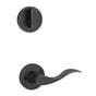 Yale Expressions - Yale Owen Single Cylinder Interior Trim Pack with Brunswick Lever Left Handed, Oil Rubbed Bronze - Oil Rubbed Bronze