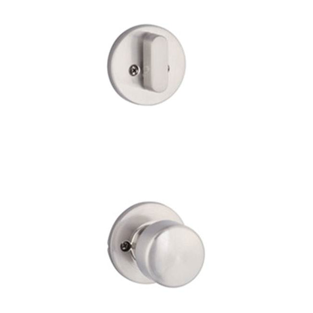 Yale Expressions - Yale Owen Single Cylinder Interior Trim Pack with Dylan Knob, Satin Nickel - Satin Nickel