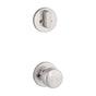 Yale Expressions - Yale Owen Single Cylinder Interior Trim Pack with Dylan Knob, Satin Nickel - Satin Nickel