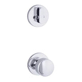 Yale Expressions - Yale Owen Single Cylinder Interior Trim Pack with Dylan Knob, Polished Chrome - Polished Chrome