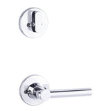 Yale Expressions - Yale Owen Single Cylinder Entry Set Interior Pack with Holden Lever, Polished Chrome - Polished Chrome
