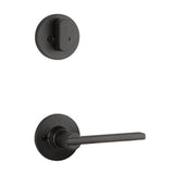 Yale Expressions - Yale Owen Single Cylinder Interior Trim Pack with Nils Lever, Flat Black - Flat Black