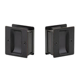 Yale Expressions - Yale Square Passage Pocket Door Pull, Oil Rubbed Bronze - Oil Rubbed Bronze