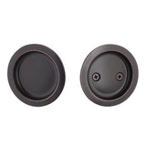 Yale Expressions - Yale Round Passage Tubular Pocket Door Pull, Oil Rubbed Bronze - Oil Rubbed Bronze