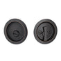 Yale Expressions - Yale Round Privacy Tubular Pocket Door Lock, Oil Rubbed Bronze - Oil Rubbed Bronze