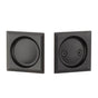 Yale Expressions - Yale Square Passage Tubular Pocket Door Pull, Oil Rubbed Bronze - Oil Rubbed Bronze
