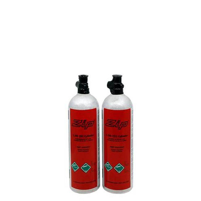 Zip Water - Zip 2 x 1.5lb CO2  Refillable/Recyclable Cylinders