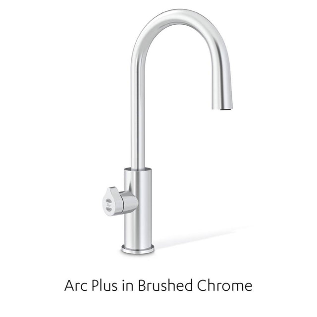 Zip Water - Tap, Arc Plus BCS, Brushed Chrome - Brushed Chrome