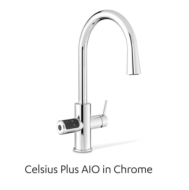 Zip Water - Tap and Faucet, Celsius Plus All-in-One BCS, Bright Chrome - Bright Chrome