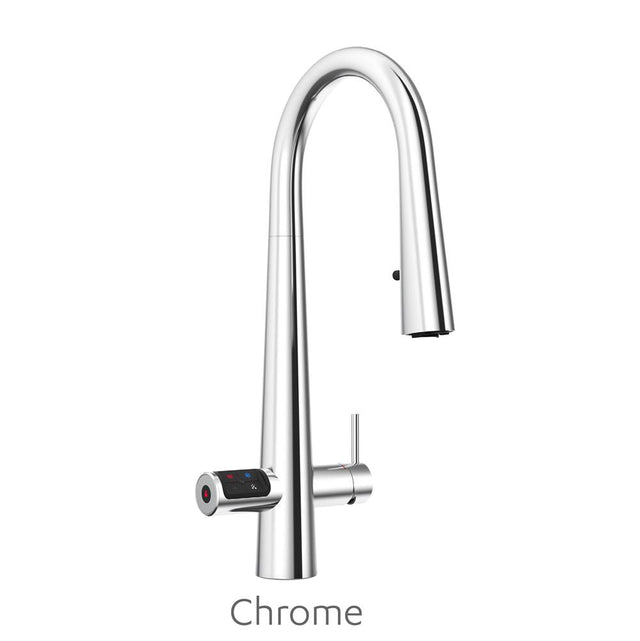 Zip Water - Tap and Faucet, Celsius Plus All-in-One with Pull-Down Sprayer BCS, Bright Chrome - Bright Chrome