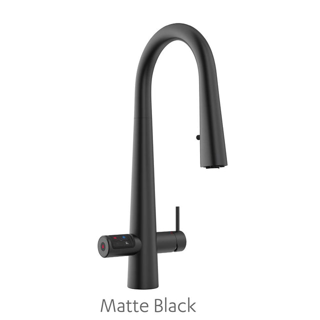 Zip Water - Tap and Faucet, Celsius Plus All-in-One with Pull-Down Sprayer BCS, Matte Black - Matte Black