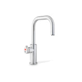 Zip Water - Tap, Cube BCS, Brushed Chrome - Brushed Chrome