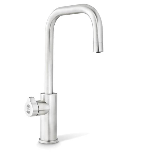 Zip Water - Zip HydroTap Boiling, Chilled, Sparkling for Residential and Small Commercial applications with Cube Tap - Brushed Chrome