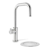 Zip Water - Zip HydroTap Boiling, Chilled, Sparkling for Residential and Small Commercial applications with Cube Tap - Bright Chrome